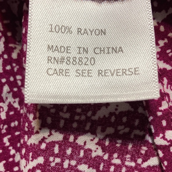 Artisan NY Plus size 3X rayon pullover top vneck EUC 11021 - Picture 6 of 7